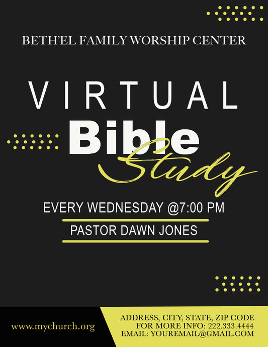 Bible Study Template 5