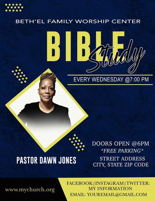 Bible Study Template 6